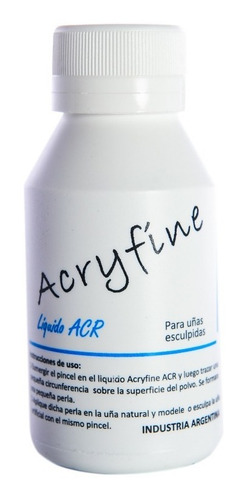 Acryfine Monómero Líquido Uñas Esculpidas X 100ml