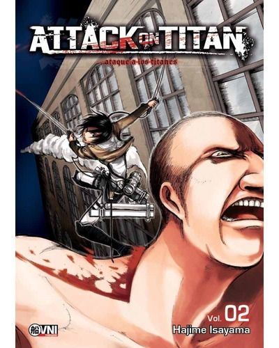 Attack On Titan Vol 2 - Hajime Isayama - Ovni - Manga
