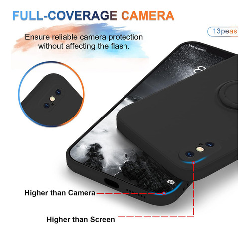 13peas Funda Compatible Con iPhone X/xs (2017/2018), Silicon