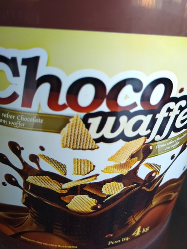 Recheio Chocowaffer Ao Leite 4 Kg
