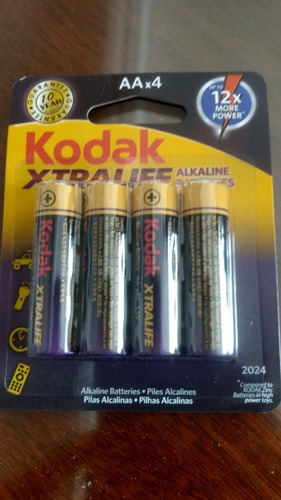 Pila Kodak Alcalina Aa Y Aaa Tipo Duracell