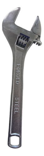 Llave Francesa Ajustable Cromada 10''