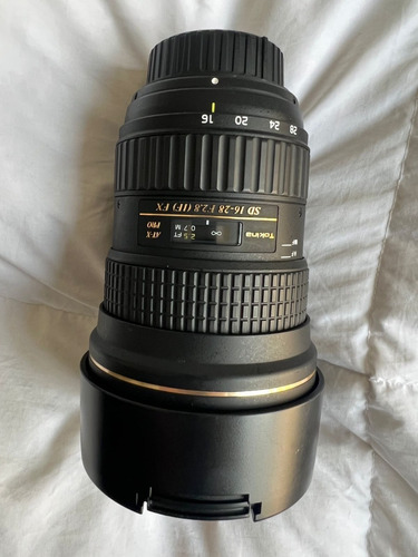 Lente Para Nikon Fx Granangular Tokina At-xpro 16-28mm F2.8 