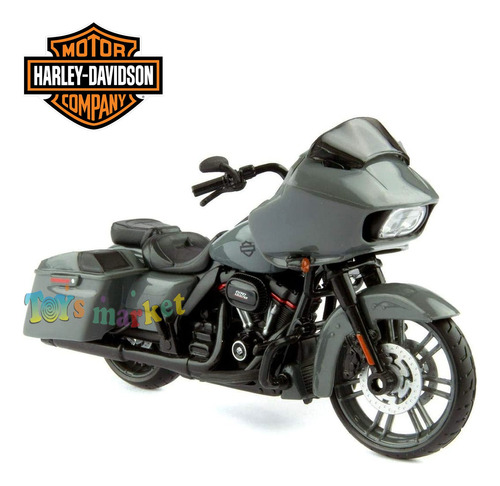 Moto Harley Davidson Escala 1:18 Colección De Metal Maisto