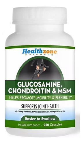 Glucosamina Chondroitina + Msm 2000 - 250 Capsulas