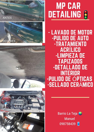Imagen 9 de 9 de Lavado Completo De Interior Y De Regalo Lavado Exterior