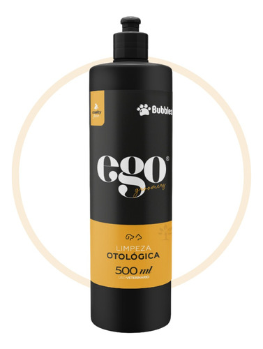 Limpeza Otológica Ego Bubbles Petshop 500ml