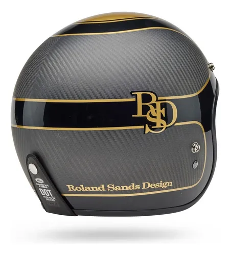 Casco Bell Helmets Custom 500 Carbon Rsd Player Moto
