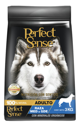 Alimento Para Perro Perfect Sense Adulto Mlb 3 Kg