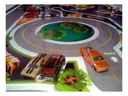 Pista para Brincar com Carrinhos HOTCARS Infantil