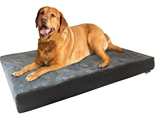 Dogbed4less Memory Foam Dog Bed | Orthopedic Ultra Plush Mat
