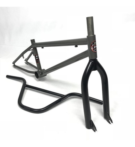 Kit Cuadro + Horquilla + Manubrio Fad Junior Bmx R20 - Racer