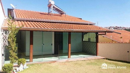 Casa Com 3 Dormitórios À Venda, 150 M² Por R$ 520.000,00 - Jardim Amaryllis - Poços De Caldas/mg - Ca1082