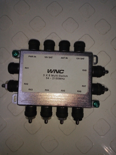 Imagen 3 de 3 de Multi Switch 3 X 8 Bocas De Salida Directv Fta Tv Satelital