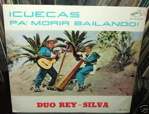 Duo Rey Silva Cuecas Pa Morir Bailando Vinilo Chileno