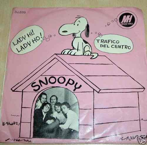 Snoopy Lady Hi! Lady Ho! Vinilo Simple C/ Tapa Argentino