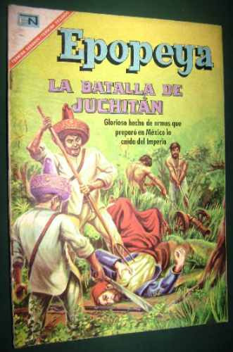 Historieta Comics Antigua Epopeya Batalla Juchitan Mexico