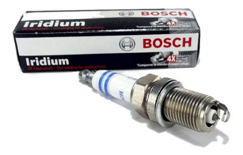 Imagen 1 de 6 de Bujia Bosch Punta De Iridium (9652 / Fr8dii33x)