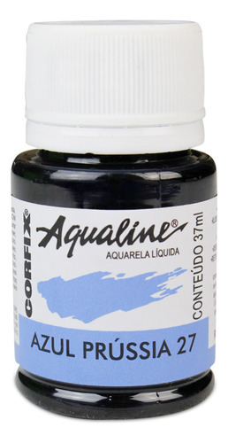 Tinta Aquarela Aqualine Corfix 37ml Cor Azul da prussia - 27