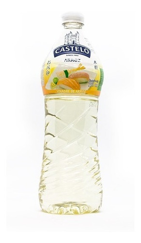 Imagen 1 de 2 de Vinagre De Arroz Castelo X 750 Ml - Ideal Para Sushi