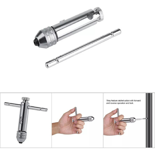 - Llave De Trinquete Ajustable Con Cable En T, M3 M4 M5 M6 M