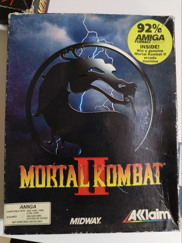 Videojuego Mortal Kombat 2 Commodore Amiga 500 600 1200