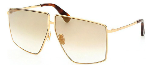 Óculos Max Mara Solar Dourado - Mm0026 6430f