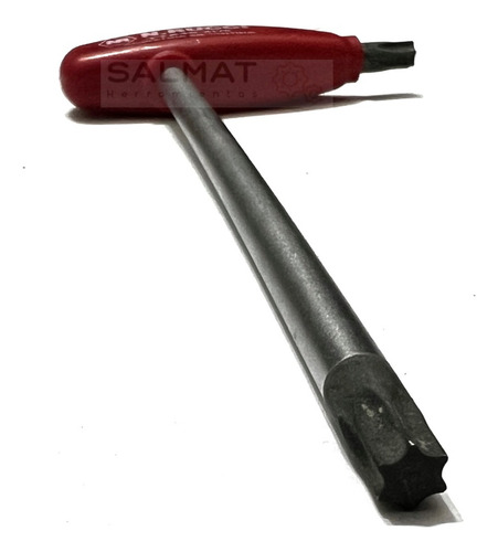 Llave T Torx T20 Rucci Profesional Color Rojo