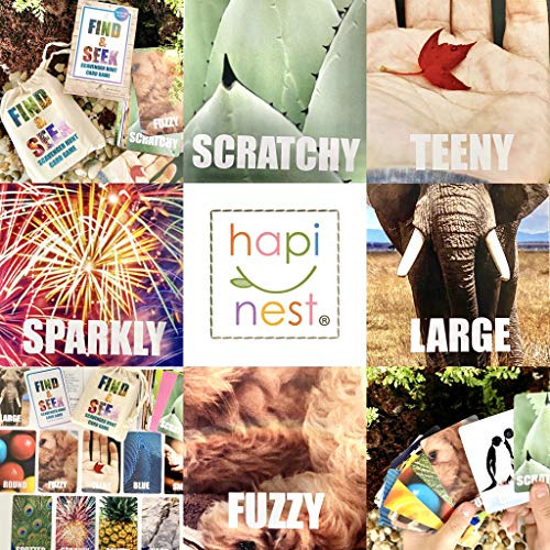 Hapinest Find And Seek Scavenger Hunt Juego De Cartas De Int