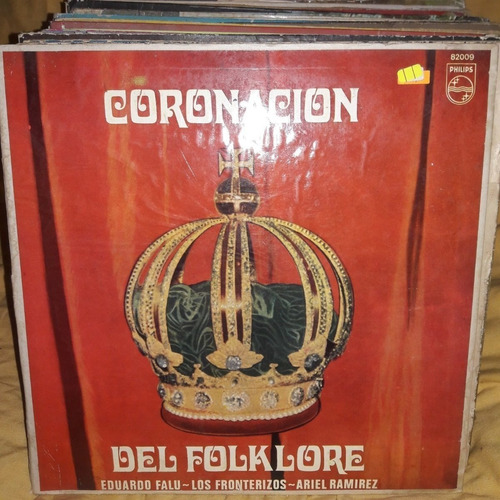 Vinilo Eduardo Falu Los Fronterizos Ariel Ramirez F2