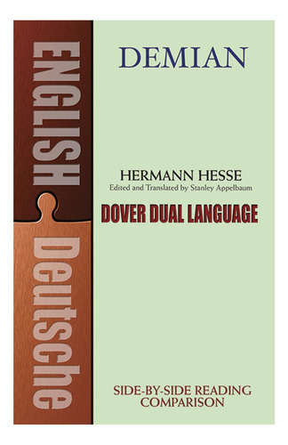 Libro: Demian: Un Libro En Dos Idiomas (dover, En Doble Idio