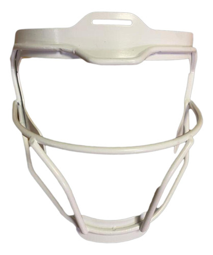 Máscara De Bateo De Softbol Protectores Faciales Blanco