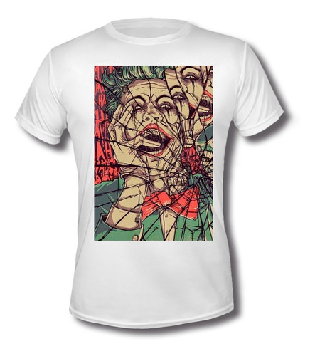 Playera Comic Jocker Espejo Moda Camiseta 