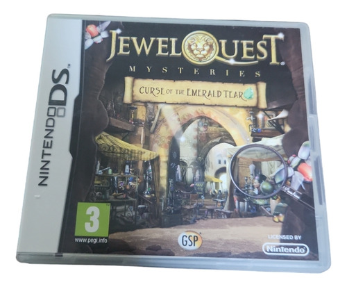 Jewel Quest Mysteries Curse Of Emerald Nintendo Ds Fisico