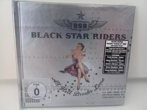 Black Star Rider - All Hell Breaks Loose (cd/dvd) Thin Liz