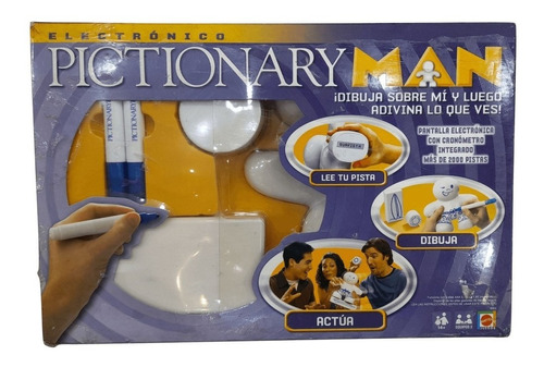 Juego Pictionary Man Electrónico - Mattel