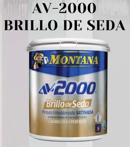 Cuñete De Brillo De Seda Av 2000 Montana