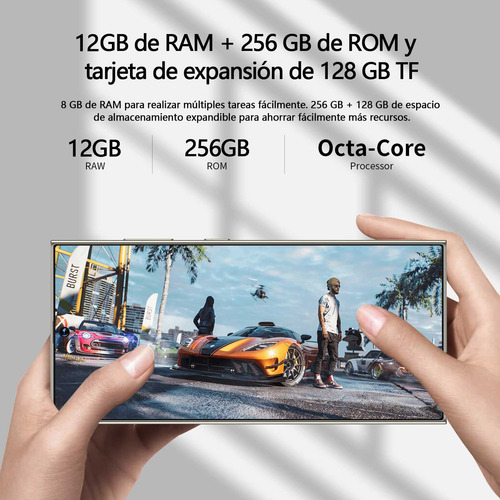 Smartphones S26 Celular Doble Sim 12gb Ram 256gb Rom Pantalla 6.82'' Batería 5000mah Cámara 108mp