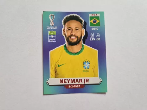 Figurinha Personalizada Legend Neymar Jr Barcelona Álbum Copa do Mundo  Catar 2022