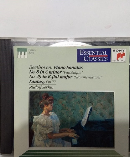 Beethoven- Piano Sonatas No. 8 Y No. 29- Cd, Austria, 1992 