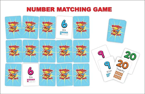 Juego De Mesa Number Slap Jack