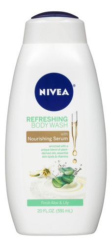 Nivea Fresh Aloe And Lily - Jabón Corporal Refrescante Con.