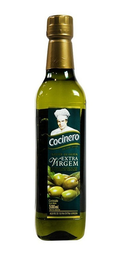 Azeite Argentino Extra Virgem Cocinero 500ml 3un