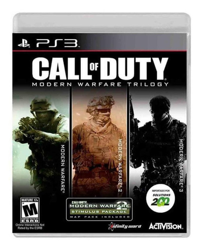 Paquetecall Of Duty Modern Warfare Trilogy Ps3 Físico De Uso