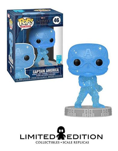 Funko Pop The Infinity Saga Cap America (blue) 46 Marvel