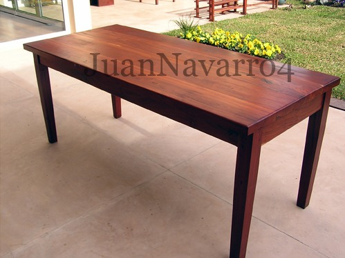 Imagen 5 de 6 de Mesa De Madera Quebracho Diseños A Pedido
