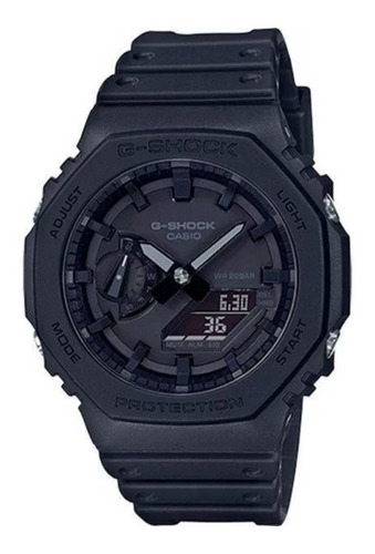 Relógio Casio G-shock Carbon Core Guard Ga-2100-1a1dr - Nf-e