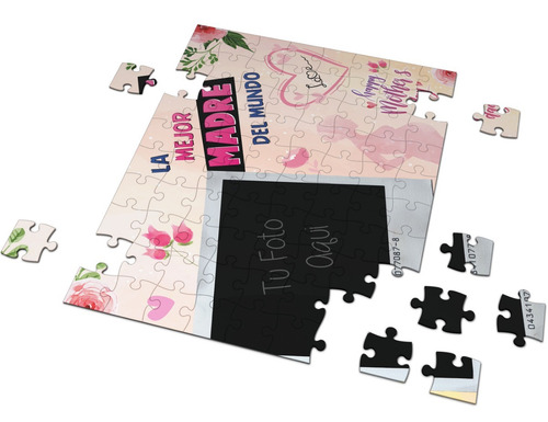 Rompecabezas Personalizado Mamá Día De Las Madres Puzzle