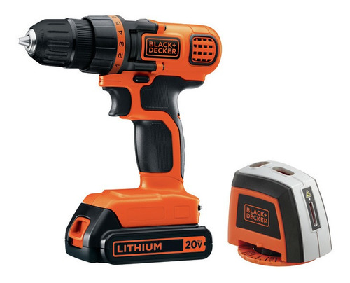 Taladro/destornillador 20v Bat Nivel Black+decker Ld120lb3