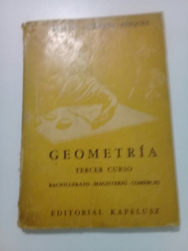 Geometria - Repetto - Linskens - Tercer Curso - Pa